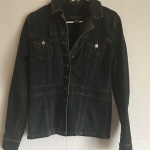 Banana Republic Button Front Jean Jacket Size M